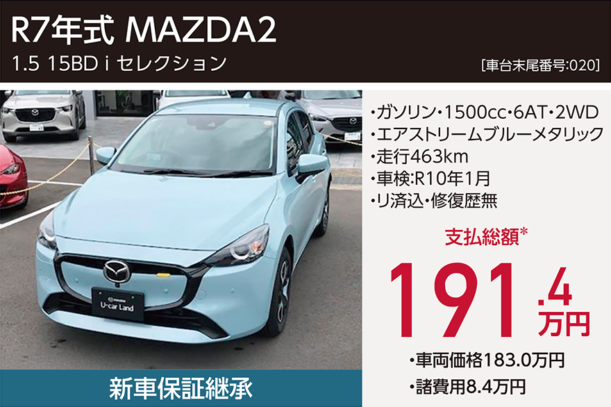 R7年式 MAZDA2